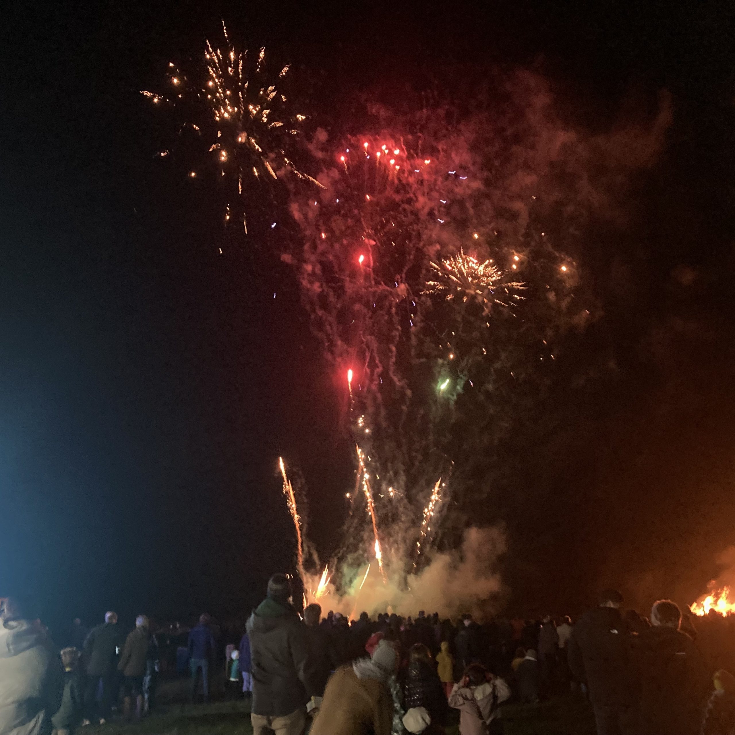 Fireworks at Miserden
